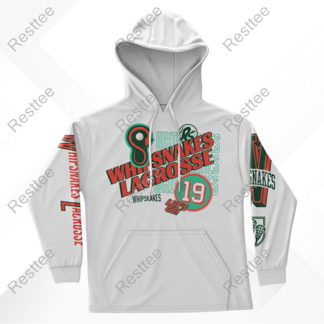 Official Premier Lacrosse League Shop Whipsnakes All Over Print Sweaters