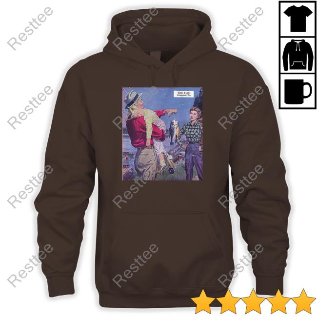Title Fight Postcard Hoodie Official Title Fight Merch Title Fight Postcard T Shirt