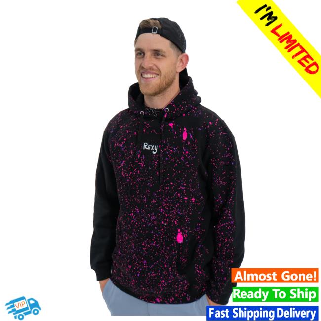 Official How Ridiculous Merch Cannon Splatter Pullover Hoodie