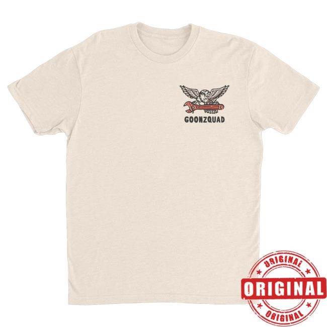 Official Goonzquad Eagle Wrench Tshirt