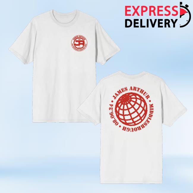 Bitter Sweet Love Homecoming White Top Shirt - Official James Arthur Merch Store Jamesarthurofficial Shop