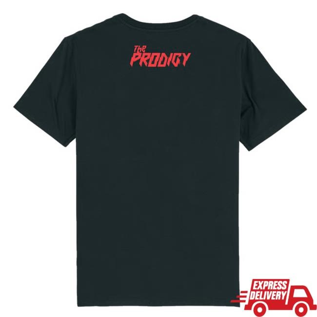 Official The Prodigy Store Shop The Prodigy Hero Top Shirt Black