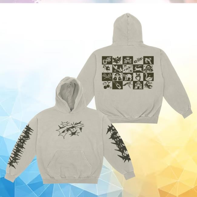 Starlight Embroidery Hoodie — Mannequin Pussy Concert Wear