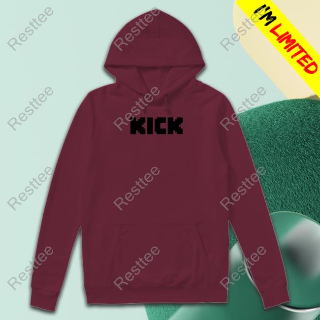 Kick Logo Sweatshirt Official Hauwnted Kick Logo T-Shirt