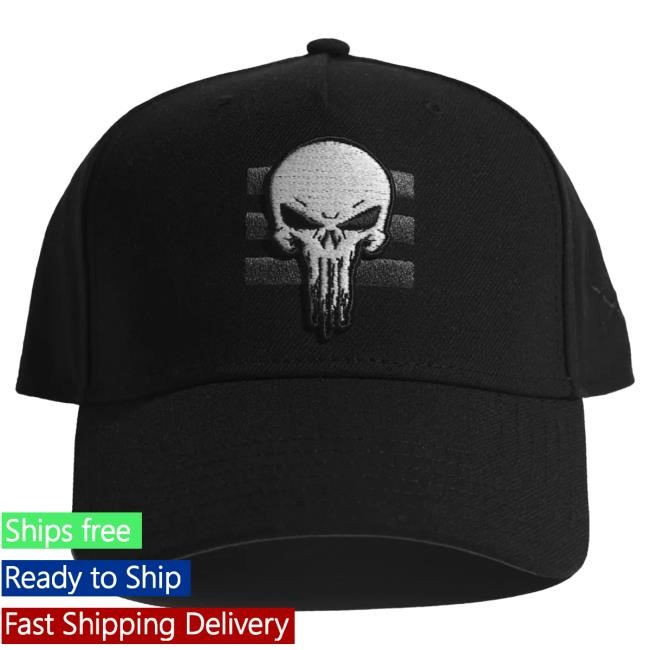 Official Heroes And Villains Marvel The Punisher Embroidered Snapback Hat