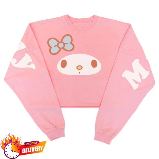 Official Sanrio Apparel Clothing Merch Store Shop My Melody Japanla Spirit Crew neck Sweatshirt