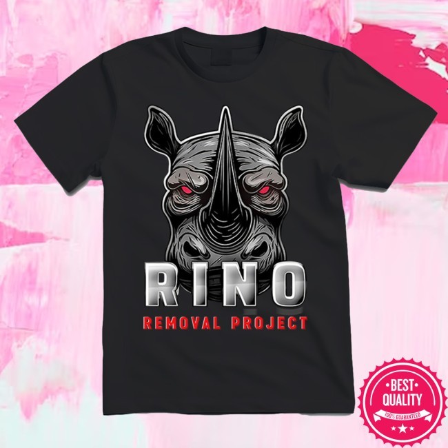 Official Rino Removal Project Logo Shirt - Recitethis