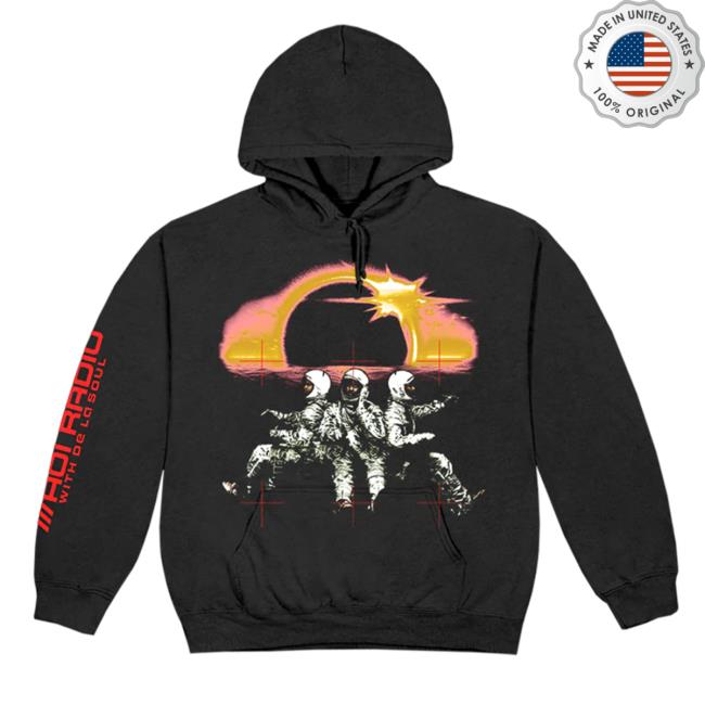 Official Soul Aoi Radio With De La Soul Black Pullover Hoodie