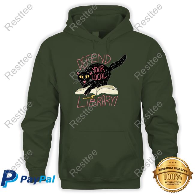 Official Defend Your Local Library T Shirt