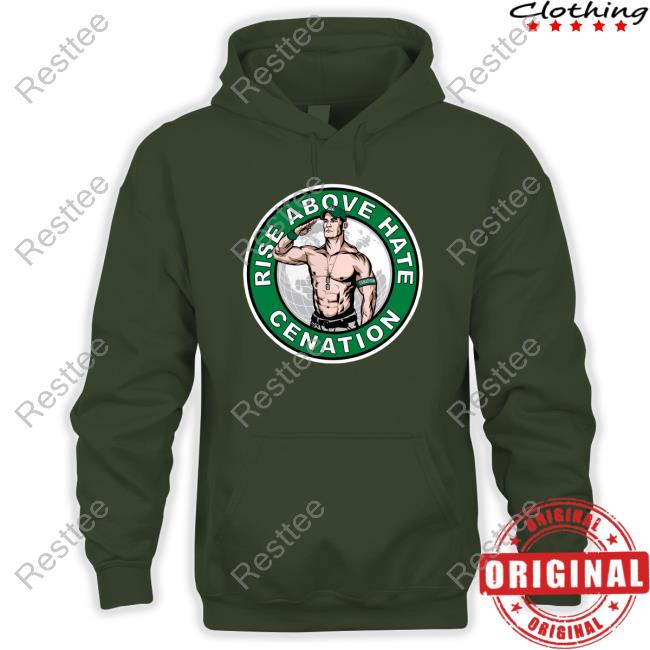 John Cena Rise Above Hate Cenation Tee