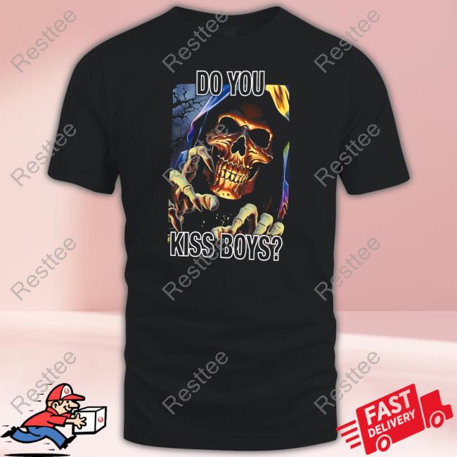 Hot Topic Do You Kiss Boys Rainbow Reaper Tees