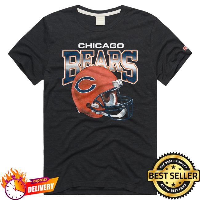 Chicago Bears Gradient Helmet Shirts Homage | Chicago Bears Official | NFL Football Chicago Bears Gradient Helmet Tee Shirt Homage | Chicago Bears Official | NFL Football