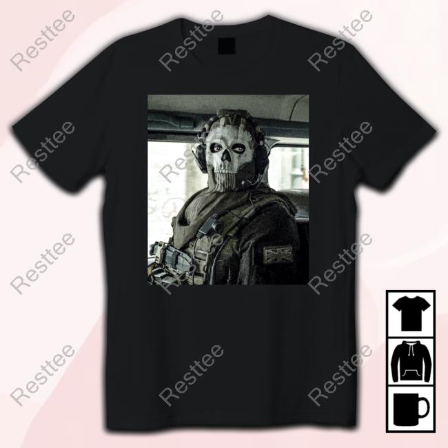 Official Call Of Duty Modern Warfare Ii Ghost Stare Shirt