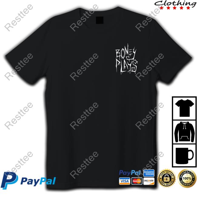 SharkRobot Merch Boney Plays Emblem 2023 T-Shirt