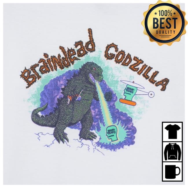 Official Brain Dead x Godzilla Kids Tshirt