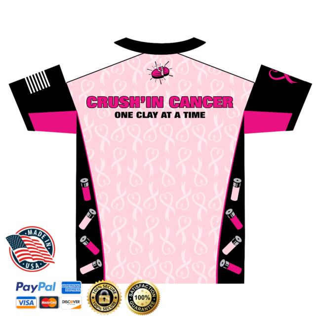 Clay Shootingg Every Pair Matters Sublimated T-Shirt – Breast Cancer Awareness T-Shirt Pink V-Neck Official Clay Shootingg Every Pair Matters Sublimated Tee – Breast Cancer Awareness Tee Pink V-Neck