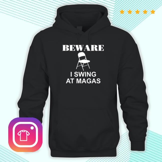 Official Your Blue Channel Beware I Swing At Magas Long Sleeve T Shirt Your Blue Channel Beware I Swing At Magas Tee Shirt