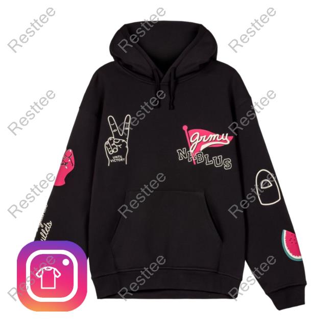 Official Grimey Nablus Vintage Hoodie Black