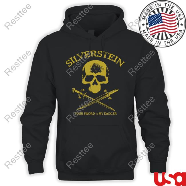 Silverstein Shop Dagger Throwback Skull Hoodie