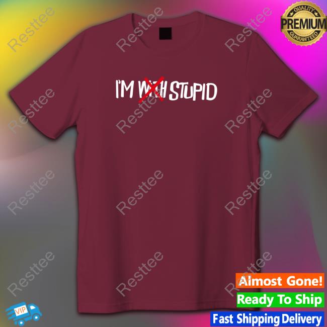 Noahfinnce Merch I'm With Stupid Tee Shirt Noahfinnadams I'm With Stupid Hoodie