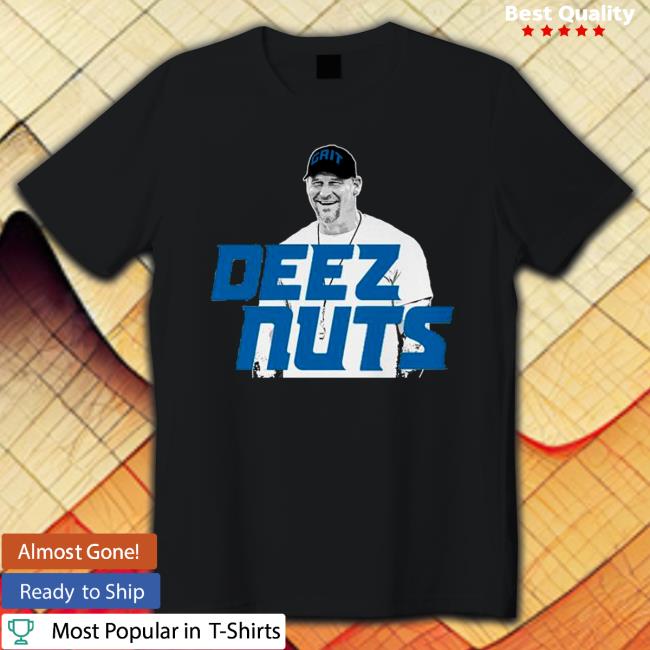 Official Dan Campbell Grit Deez Nuts Detroit Lions Shirt