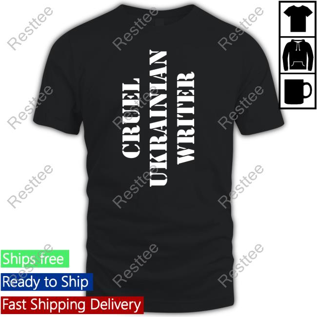 Victoria Amelina Cruel Ukrainian Writer Shirt
