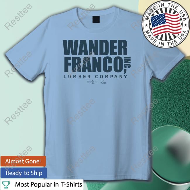 Official Rotowear Merch Wander Franco Lumber Company Hoodie