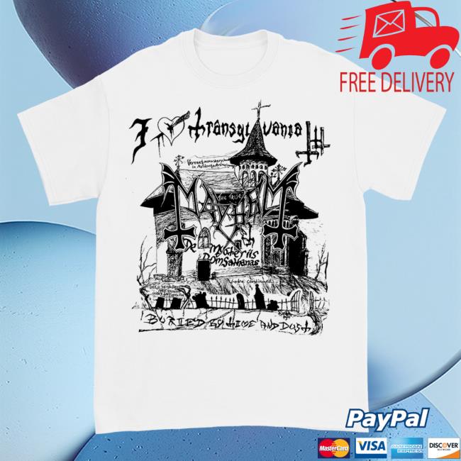 Official Mayhem Kings Road Mayhem Transylvania (White) Top Shirt