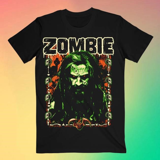 Bone Frame Black S/S Tee Rob Zombie Store