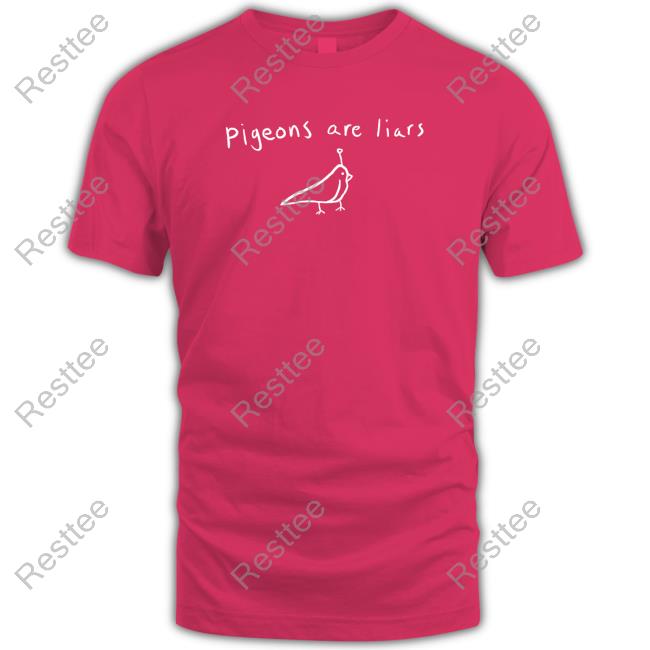 Birds Arent Real Merch Store Pigeons Are Liars T Shirt