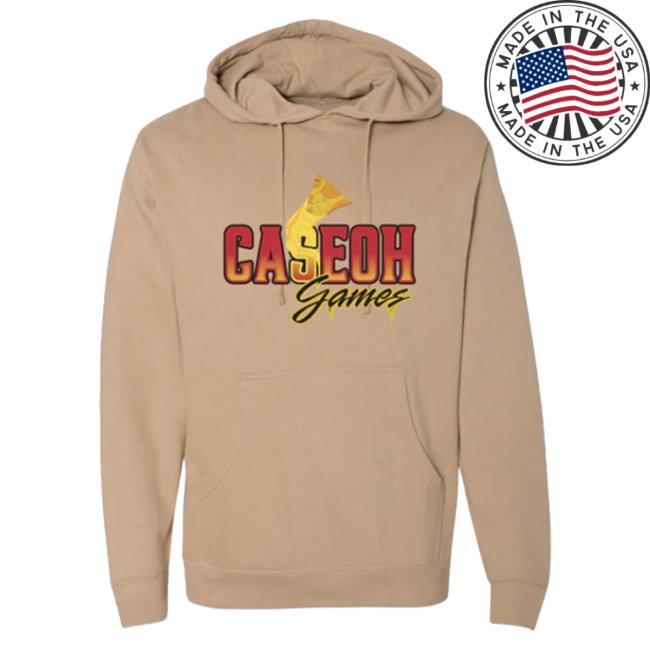 Official Caseoh Game Merch Caseoh Games Caseohgames Sweatshirts Sandstone