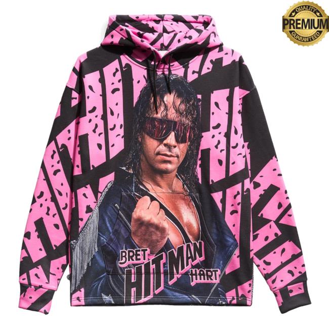 Official Chalk Line Clothing Bret Hart Big Face AOP Hoodies 3D Chalk-Line All Over Print