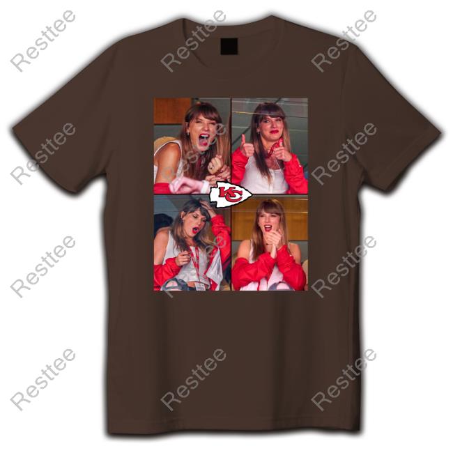 Taylor Swift Chiefs Hoodie Official Taylor Swift Watching The Chiefs Game Tee