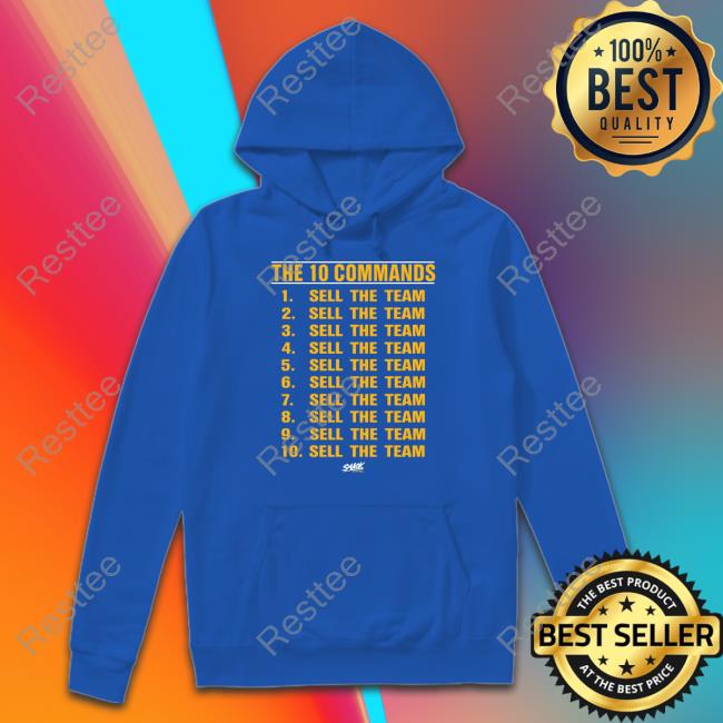 Official The 10 Commands Sell The Team Tee Shirt