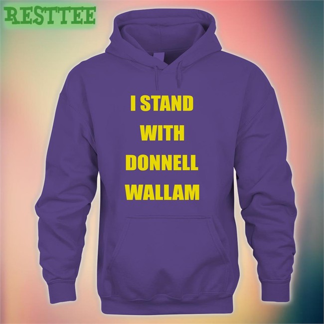 I Stand With Donnell Wallam Shirt Green