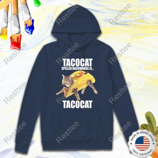 TACOCAT Tacocat Spelled Backwards Is Tacocat Crewneck Sweatshirt