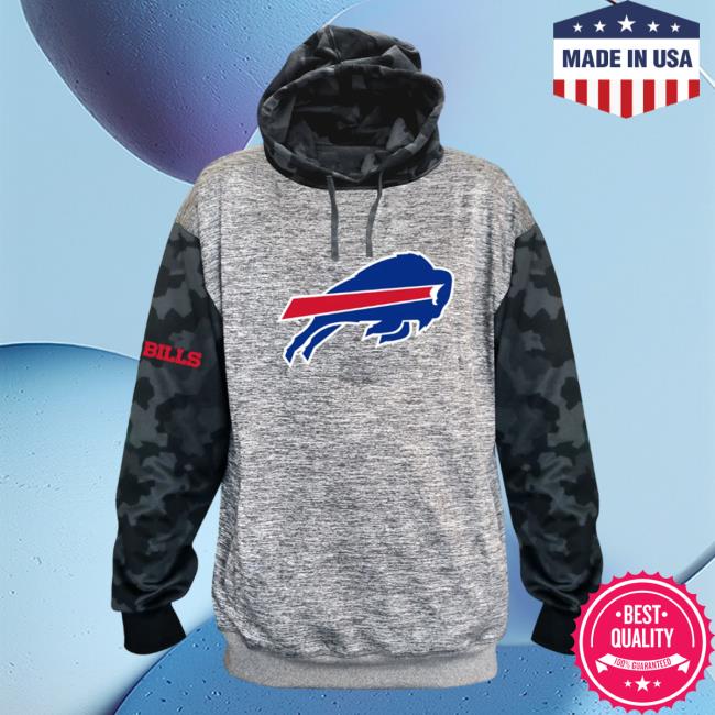 Official Buffalobills Clothing Shop Merch Store Big & Tall Buffalo Bills Camo Team Logo Sweaters