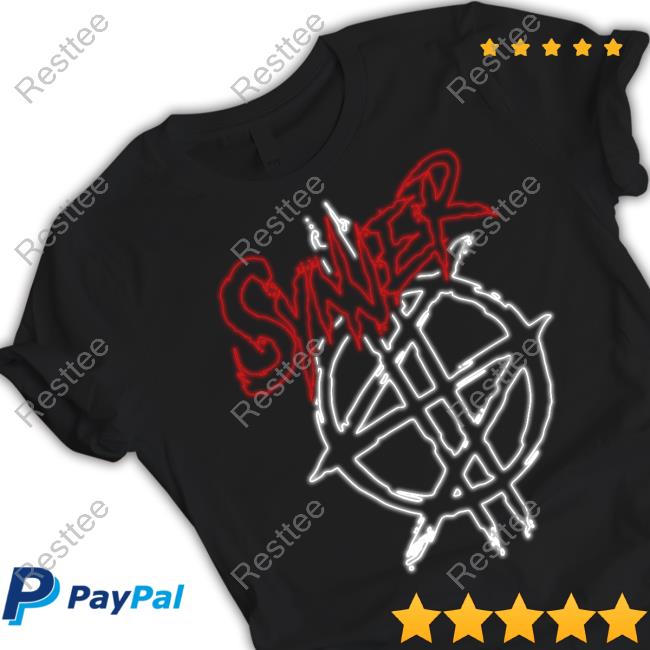 Official Avenged Sevenfold Merch Red Light Synner Tee
