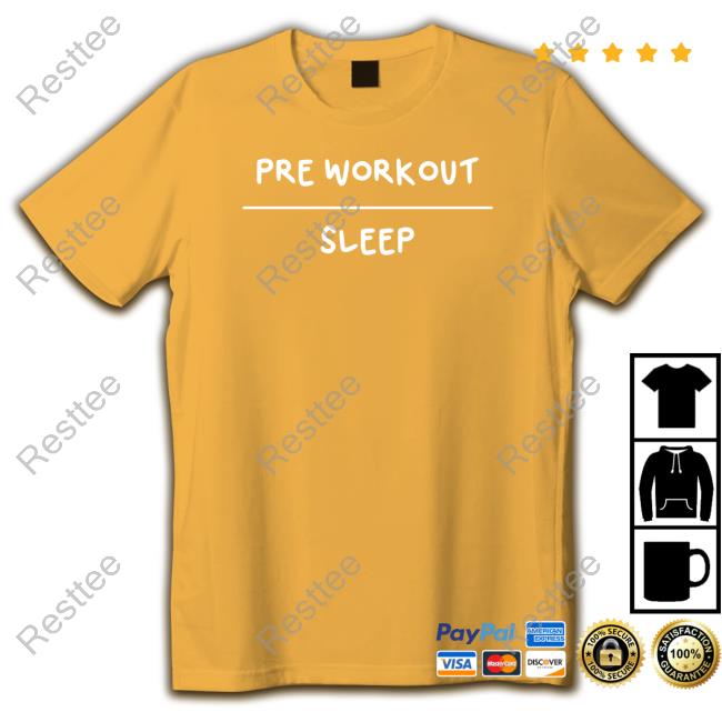 Robert Oberst Pre Workout Sleep T Shirts Robert Oberst Pre Workout Sleep Crewneck Sweatshirt
