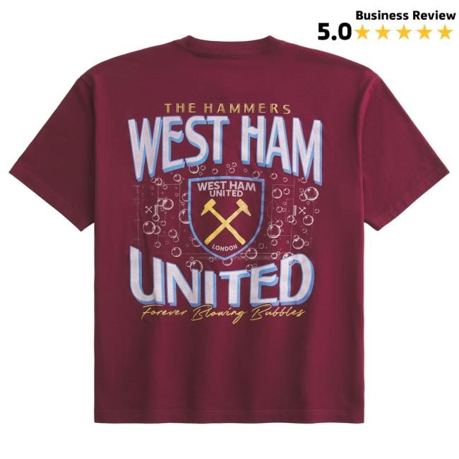 Official Hollister Co Merch Store West Ham United Football Club Graphic Tshirt Hollister Apparel Clothing Shop Hollisterco