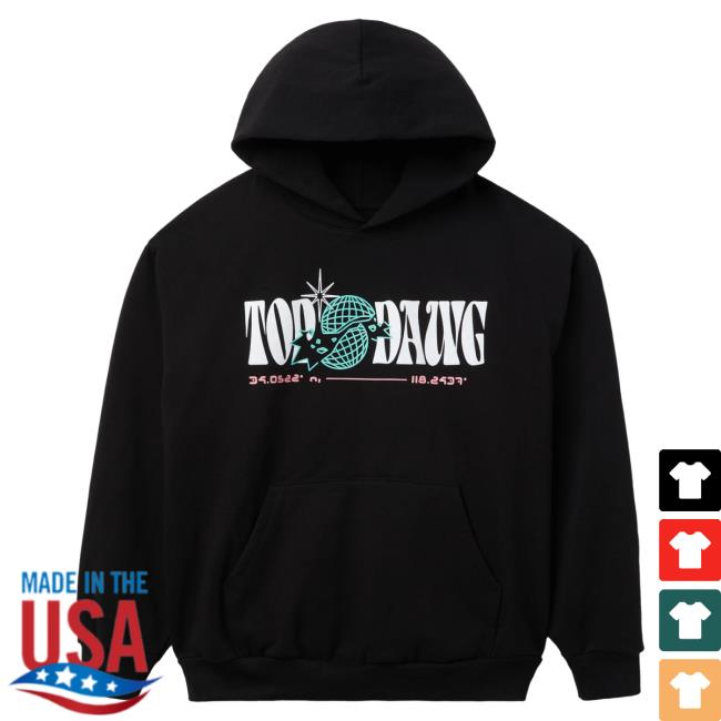 Official Clothing Top Dawg Entertainment Merch Store Global Sweatshirts (Black)