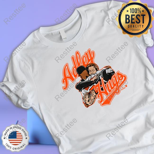 Adley Rutschman Hugs Shirts Official Breakingt Adley Rutschman Hugs Tee