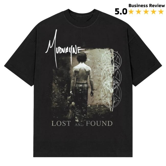 Official Mudvayne Merch Mud Vayne Lost & Found Album Art Hot Shirt
