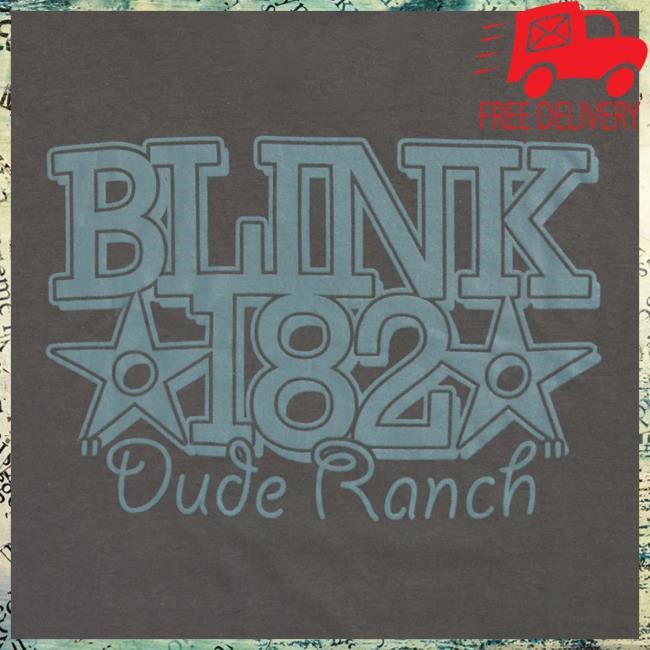 Official Blink 182 Merch Blink-182 Dude Ranch Tee Official Blink 182 Merch Blink-182 Dude Ranch Hot Shirt