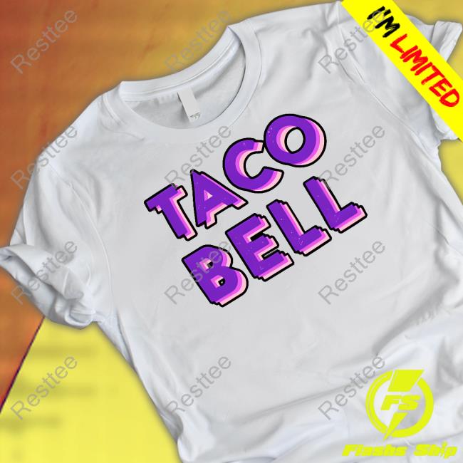 Taco Bell Taco Shop Taco Bell Distress Logo Shirt
