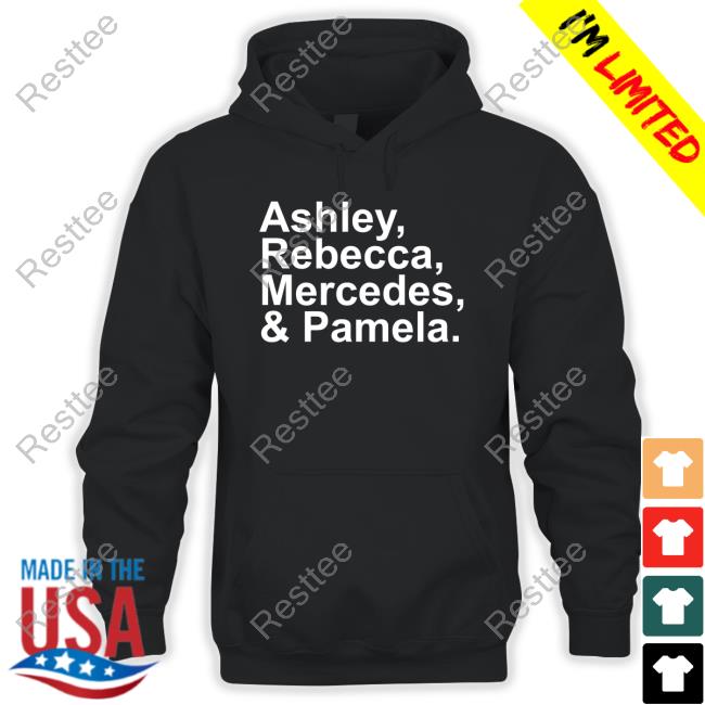 Official Ashley Rebecca Mercedes & Pamela T Shirt