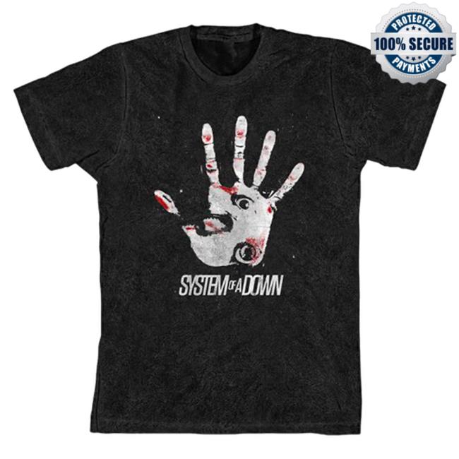 Official System Of A Down Clothing Merch Store Shop System Of A Down Hand Eye T-Shirt SystemOfADown