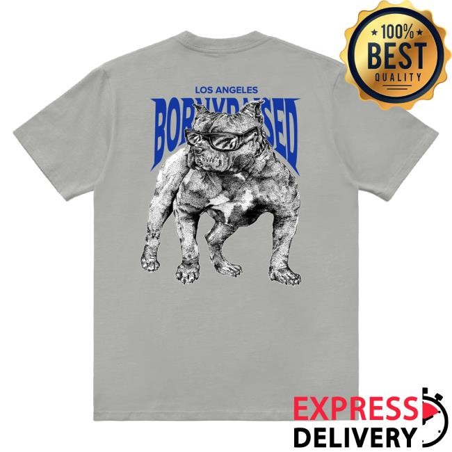 Official Born X Raised Merch Store Shop Dogg Pound Shirt: Grey BornxRaised