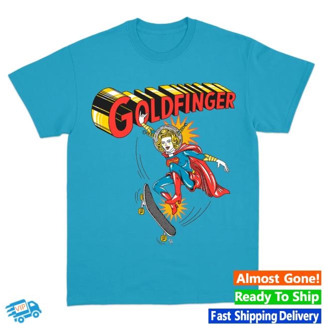 Goldfinger Concert Tee — Superwoman Crowd Edition Superwoman Tour Tee — Goldfinger Backline Wardrobe