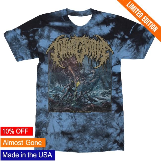 Official To The Grave Merch To The Grave "Pest Control Crystal" T-Shirts